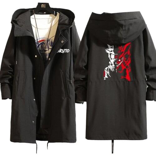 18 Styles Anime Boruto Cosplay Costume Sasuke Kakashi Trench Coat Leaf Logo Overcoat Black Green Halloween Party Outfits Adults