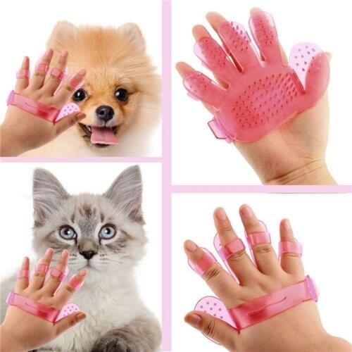 2015 Pet dogs and cats to comb comb massage bath glove Pet bath brush pet products wash head Scalp massage brush