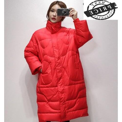 Plus Size Winter Jacket Women Down Coat Female Thick Casual White Duck Down Jacket Womens Warm Long Coats Hiver 2021 2003