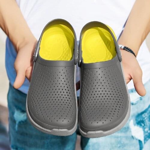 Men Sandals Platform Sandals Men Women Beach Shoes Non-slip Slippers Beach Sandals Fashion Casual Shoes Garden Shoes