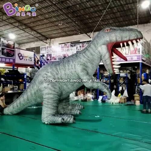Custom Built 5.9X4 Meters Inflatable Large Animal Dinosaur Replica for Decoration Toys BG-C0514-2