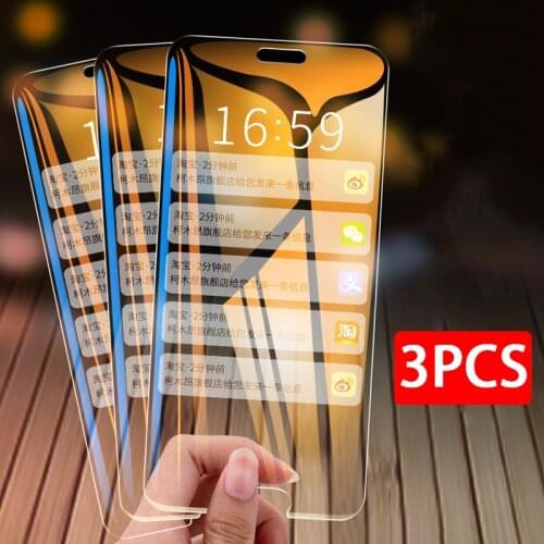 3 pcs tempered glass protector for Huawei P40 Lite screen protective on P40 Lite E P20 Pro P 20 Plus p20lite p20pro p20plus film