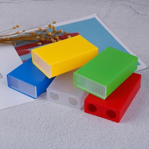 1pcs Transparent Portable Plastic Cigarette Case Wholesale Hold Soft Pack Can Put Cigarette Lighter Cigarette Box