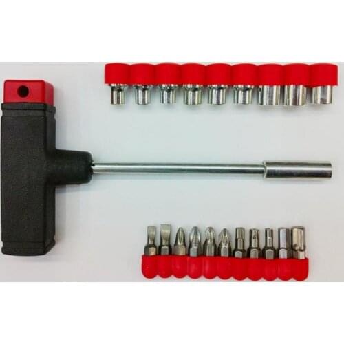 21 in 1 Hardware Tool T-Handle Torx Screwdriver Kit Home Automotive Repair Worldwide Store