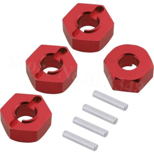 4Pcs RC 12mm Wheel Hex Hub Adapter Mount For 1/16 HQ 731 732 733 734 Buggy Monster Truck Bigfoot Off-Road Car Upgrade Parts