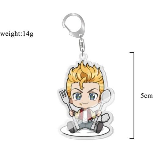 5pcs Tokyo Revengers Manjiro Ken Takemichi Hinata Atsushi Chibi Figure Pendant KeyChain Toy bags Charm Key Ring Acrylic Gift