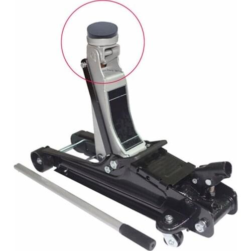 Black Rubber Slotted Floor Jack Pad Frame Rail Adapter For Pinch Weld Side Pad