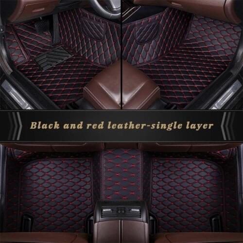 Black car floor mat For dodge journey caliber challenger ram 1500 durango nitro rugs carpets accessories