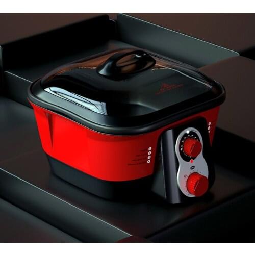 JRM0405 Household Multi-function Pot 5L Electric Hot Pot Integrated Steaming Frying Machine XC-5018 220V Intelligent Commercial