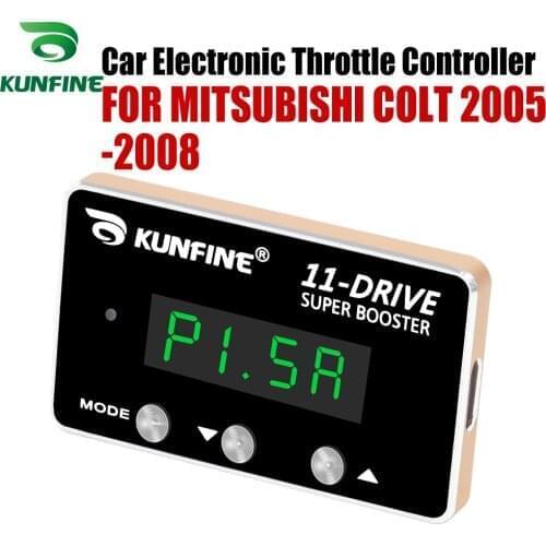 KUNFINE Car Electronic Throttle Controller Racing Accelerator Potent Booster For MITSUBISHI COLT 2005-2008 Tuning Parts 11 Drive