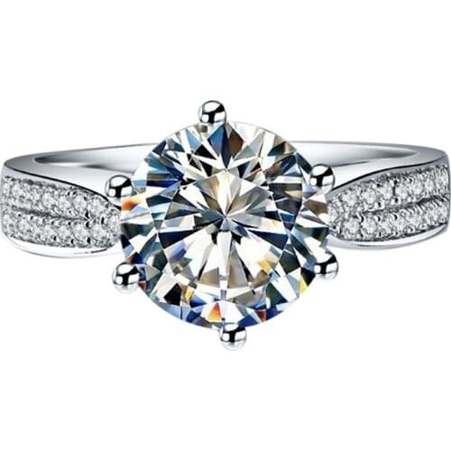 Fashion Shiny Zircon Women Finger Ring Alloy Fine Jewellery Wedding Engagement Ring Gift Кольца 2021 Тренд Кольца Для Женщин