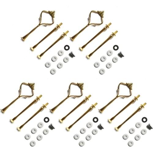 2020 New 3 Tier Irregular Square Cake Fruit Food Disc Big Plate Stand Resin Casting Mold