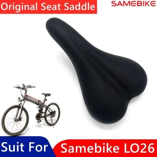 Original Seat Saddle For Samebike LO26 Unisex Bicycle Thicken Soft Dual Spring Cycle Shockproof Seat Cushion Accessories