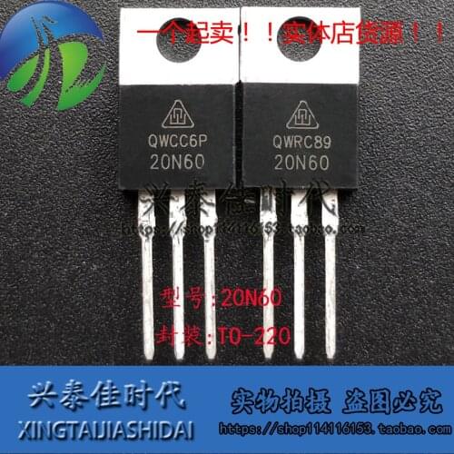 Original new 5pcs/ 20N60 20A/600V TO-220