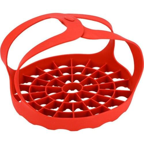 Silicone Roasting Bakeware Sling Trivet Oven Baking Rack For Cooking Steam Holder Steamer 3