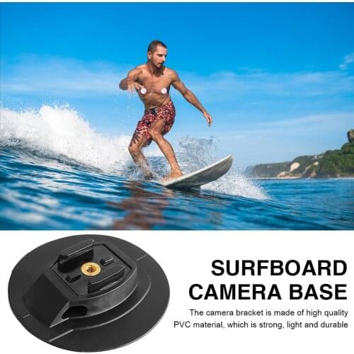 Motion Camera Stand Base Adhesive PVC Camera Stable Mount Outdoor Fixed Holder for SUP Inflatable Surfboard Boat Accessories