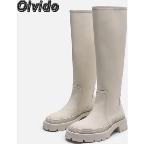 Female Winter Luxury Rain Boots Za Rubber Platform Designer Womens Comfortable Shoes Autumn Fashion Black Knee High Boots 2022