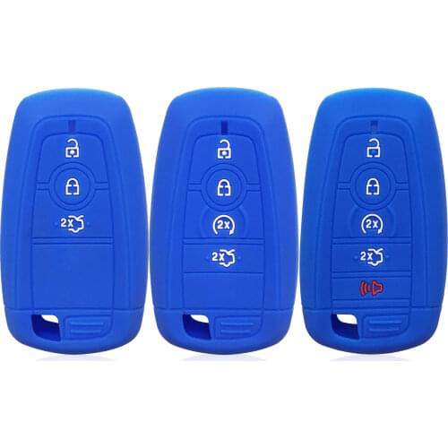 TPU 2020 Key Case For Ford Focus Edge Explorer 5 Mondeo Mk4 Escort Trurus TITANIUM Mustang Ranger Accessory Car Key Cover Holder