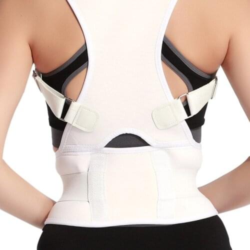Unisex Therapy Posture Corrector Back Support Brace Shoulder Belt Supports Belt Shoulder Posture Corrector