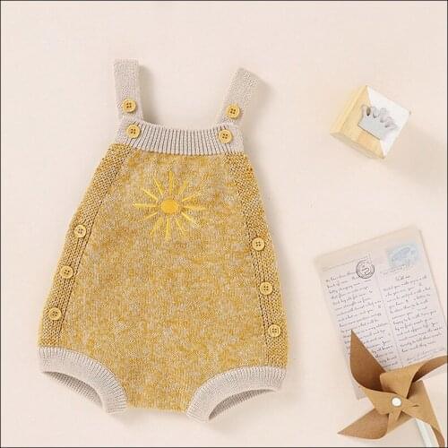 Kintted Sweaters Baby Clothes 2021 Autumn Winter Boy Girl Clothes Toddler Knitted 0-24 Months Newborn Clothing Jumpsuit Tops