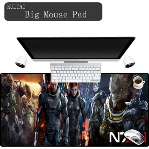 XGZ DIY N7 Anime Game 400X900X5MM Large Size Mouse Pad Notebook Game Computer Wallpaper Mouse Pad Decoration Your Desk To Lol