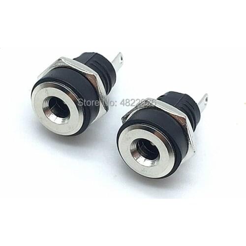 10pcs/lot DC Power Adapter DC-022B 3.5 *1.3 DC Jack Connector DC022B 3.5 X 1.3 mm