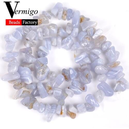 5mm-8mm Irregular Natural Stone Purple Agates Chips Beads For Needlework Jewelry Making Gravel Beads Diy Bracelets Necklace 15"