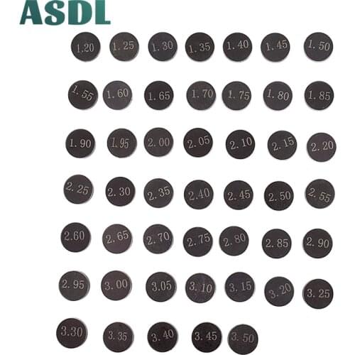 Motorcycle Engine Parts Adjustable 9.48 mm Valve Shim Kit For Honda Arctic Cat Yamaha Kawasaki Polaris Suzuki