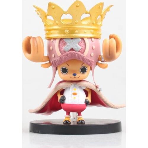 10CM Anime One Piece Figure 15th Edition Crown Chopper Action Figure PVC Model