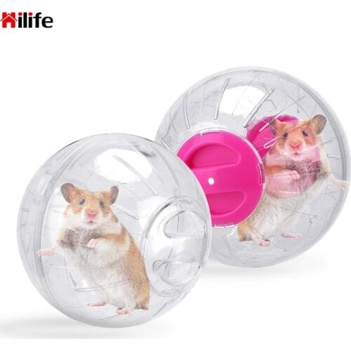 Hamster Gerbil Rat Exercise Pet Play Toys Portable Pet Rodent Mice Jogging Ball Plastic Hamster Running Balls