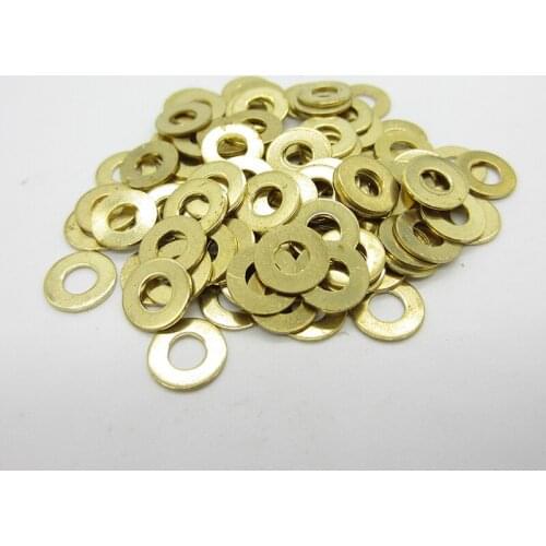 M2 M2.5 M3 M4 M5 M6 M8 M10 M12 M14 M16 Copper Washer Brass Flat Washer GB97 Similar to DIN125