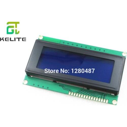 5pcs/lot Board 2004 20*4 20X4 5V Blue blacklight LCD2004 module