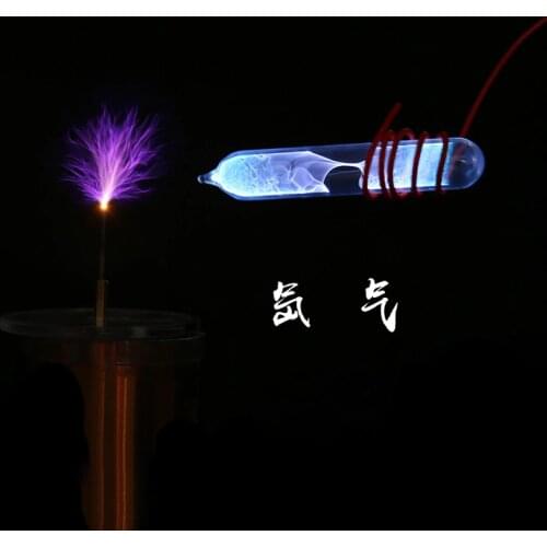 Glass seal rare gas Krypton Xenon Helium Argon Oxygen Hydrogen Nitrogen High-purity luminescent gas physics teaching toy
