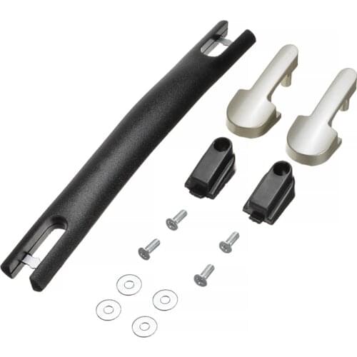 1Set Luggage Handle High Quality Lock Box Handle Accessories Zinc Alloy Handlebar Trolley Handle Grip Accessories with Screws