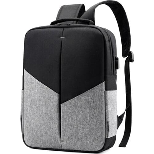 15.6'' Laptop Backpack Men Casual College Mens Backpack Schoolbag High Quality Travel Business Bagpack Backbag Rucksack
