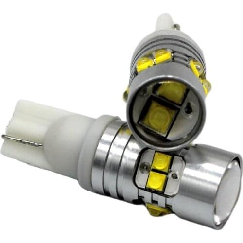 2x T10 194 168 920 912 921 T15 W16W 50W CREE Chip XB-D LED Bulbs White Yellow For Motor Car Parking Backup Reverse Lights