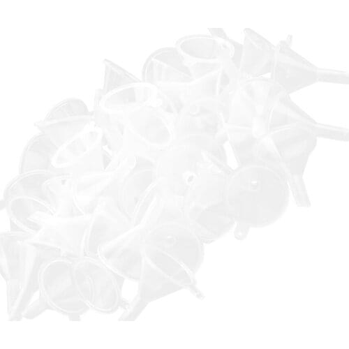 50X Filling Perfume Oil Bottle Flask Funnel Container Mini Funnels