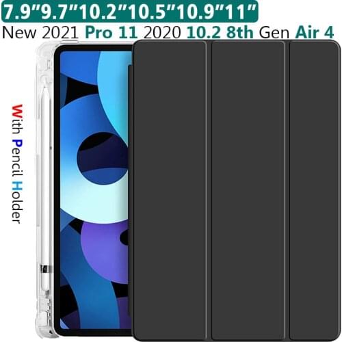 Case for iPad Pro 11 M1 2021 Case for iPad Air 4 Case Air 2020 10.2 Pro 11 12.9 12 9 2021 for iPad 10.2 8th Generation 8 Funda