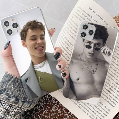 YNDFCNB aron piper Spanish actor Phone Case for iPhone 8 7 6 6S Plus X 5S SE 2020 XR 11 12 mini pro XS MAX