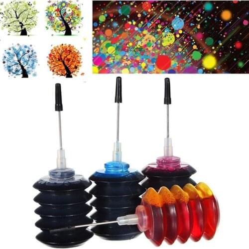 30ml Refill Dye Ink Printer Ink Universal Ink Cartridge Refill Kit Fit For HP 803 65 61 Canon Brother Printer