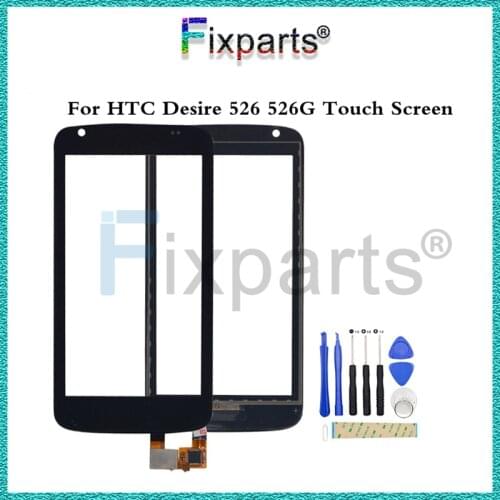 Black color 4.7" Screen For HTC Desire 526 526G Touch Screen Panel Digitizer Replacement Parts+ Free Tools Free shipping