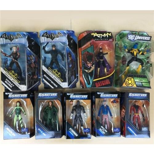 DC Comic Larfleeze Elongated Man Nightwing Penguin Green Lantern Joints Movable Action Figure Ornament Model Toys