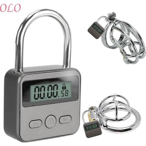 Electronic Timer Digital Time Lock Bondage Timer Sex Toys Restraints Fetish Switch Erotic Adult Game For Couples Accessories