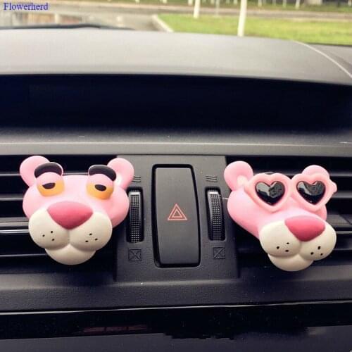 Aromatherapy Gypsum Pink Leopard Mold Beauty Leopard Car Air Outlet Aromatherapy Hand-made Aromatherapy Plaster DIY Material