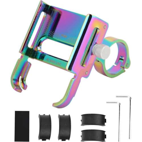 GUB Bike Phone Holder Rotatable Bicycle Phone Mount Clamp Bracket Motorcycle Mobile Phone Stand Colorful