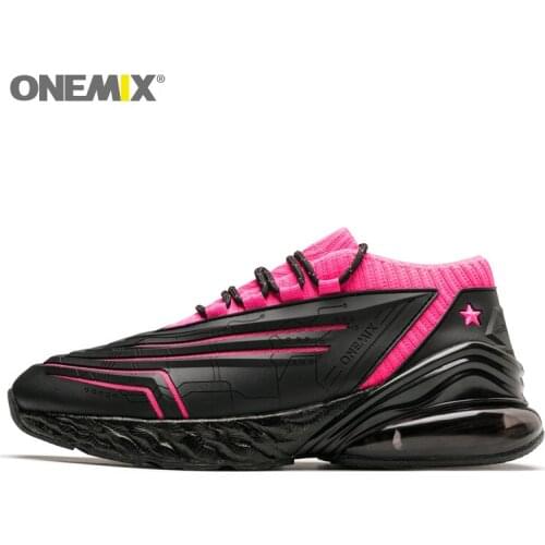 ONEMIX Sneakers for Women Running Shoes Women Air Sole Athletic Lace-up Breathable Lightweight Jogging Shoes Leisure Outdoor