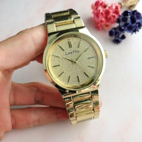 Hot Sell Silver Gold Stainless Brand Watch Ladies Quartz Wrist Watches Girls Famous Female Shiny Clock Montre Femme Reloj