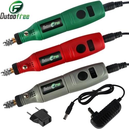 15000RPM Mini Electric Rotary Drill Grinder Polish Sanding Tool Mini Drill Pen Dremel Tool Engraving Pen US/EU Plug
