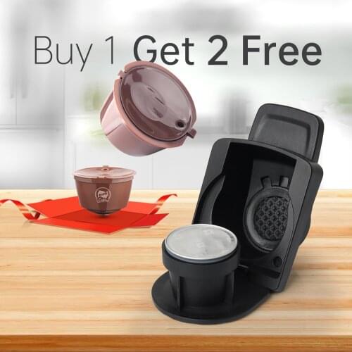 Reusable Capsule Adapter For Nespresso Original Capsules Convert To A Holder For Dolce Gusto Crema Maker Refillable Capsule