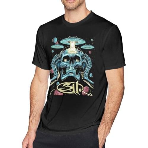 311 Band Mens Short Sleeve Crewneck Cotton Comfortable Design T Shirt